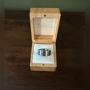 Men’s Tungsten Wedding Band - 10mm, Size 11